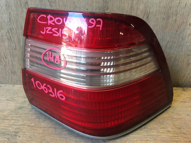 Задний фонарь Toyota Crown JZS151 1JZ 1997 задний правый 30-211, 106316 (б/у)