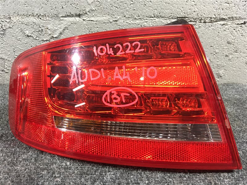Задний фонарь Audi A4 8K2 CDNC 2010 задний левый 506789, 104222 (б/у)