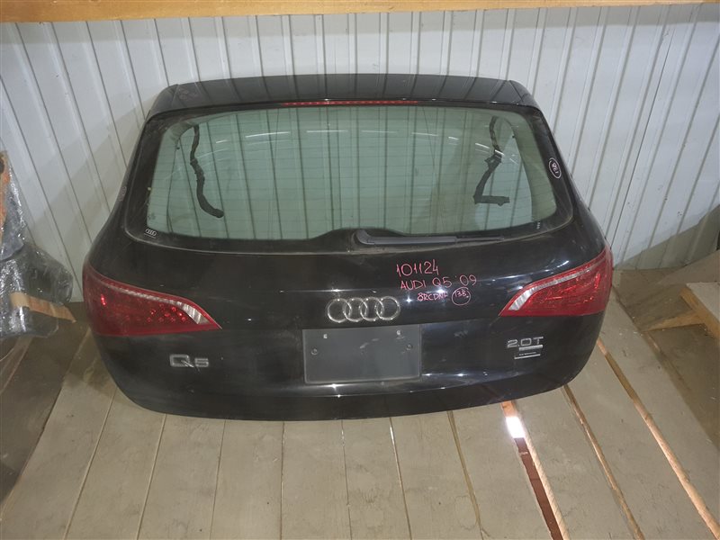 Дверь багажника Audi Q5 8RB CDNC 2009 101124 (+14.05.20) С камерой заднего вида. Черная. 13В В (б/у)
