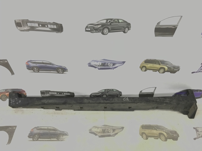 Накладка порога левая NISSAN X-TRAIL T32 768514CM0B Б/У