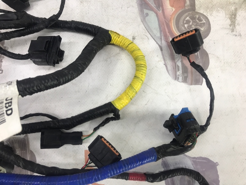 Проводка парктроников Проводка парктроников