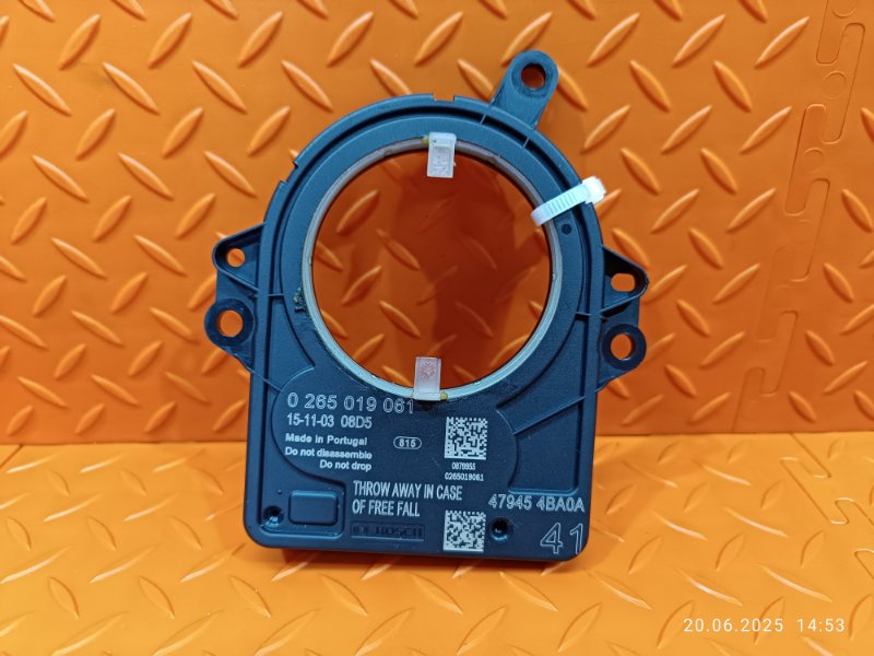 Датчик положения руля Nissan Qashqai 2014 J11 HRA2DDT 479454BA0A Б/У