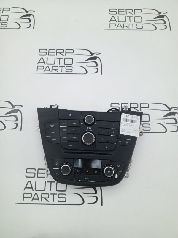 Блок управления климатом Opel Insignia 2009 G09 A18XER 13273095 контрактная