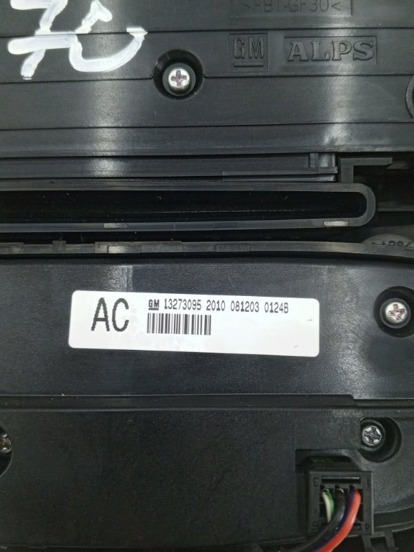 Блок управления климатом Insignia 2009 G09 A18XER