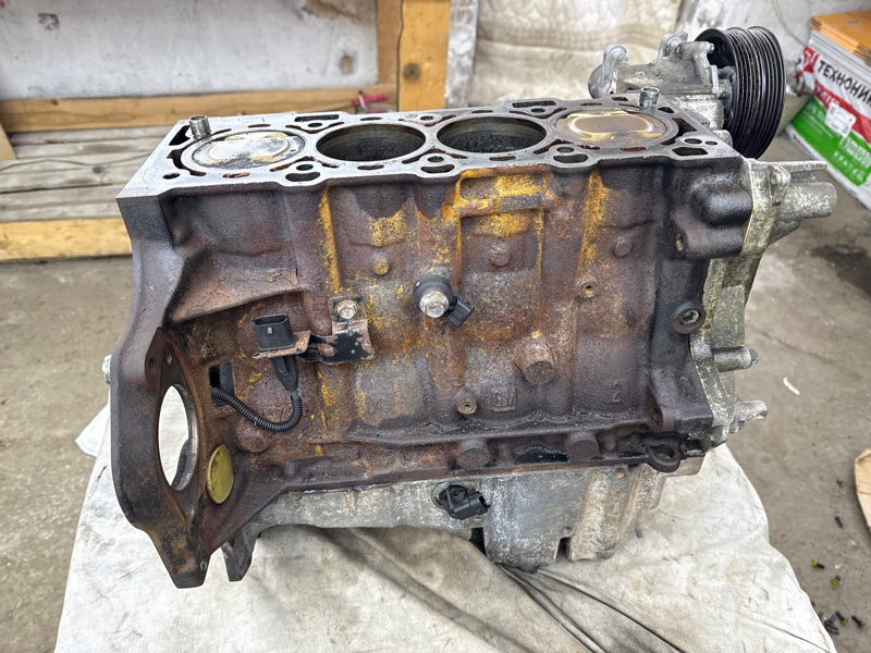 Блок цилиндров Aveo 2009 Т250/255 F14D4