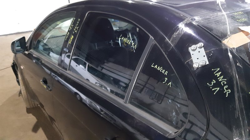 Стекло двери Mitsubishi Lancer CX3A 4B10 2008 заднее левое