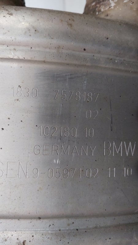 Глушитель 7-Series 2010 F02 N63B44A