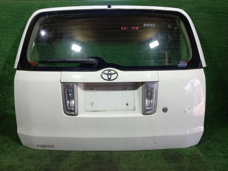 Дверь багажника Toyota Succeed NCP51 1NZ-FE 2003