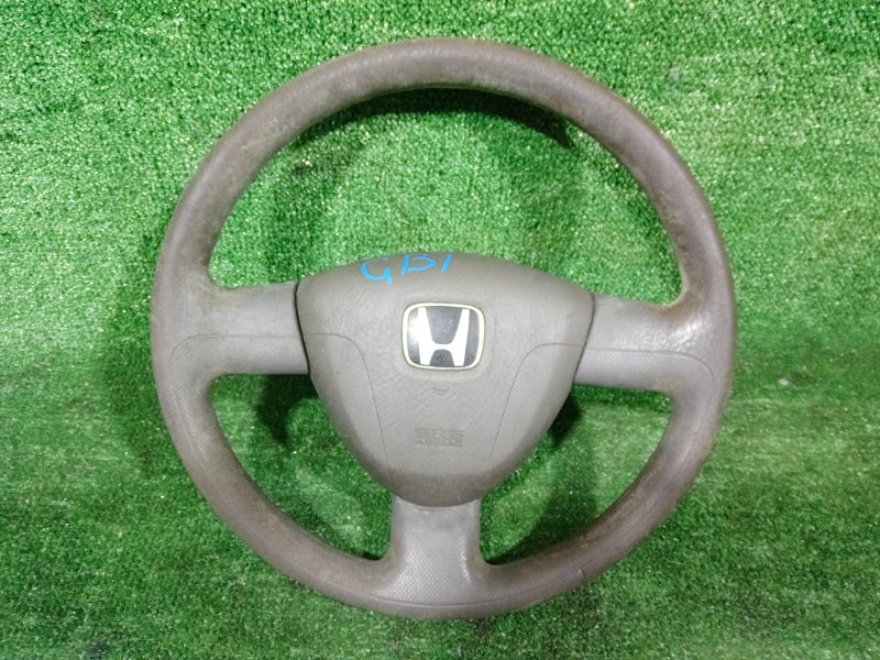 Подушка безопасности водителя Honda Mobilio GB1 L15A 2002