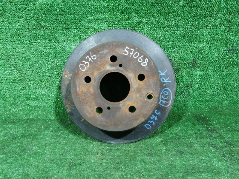 Диск тормозной Toyota Chaser GX100 1G-FE 1998 задний