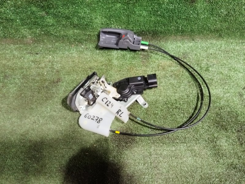 Замок двери задней левой задний левый TOYOTA COROLLA 2006 NZE124 1NZ-FE контрактная