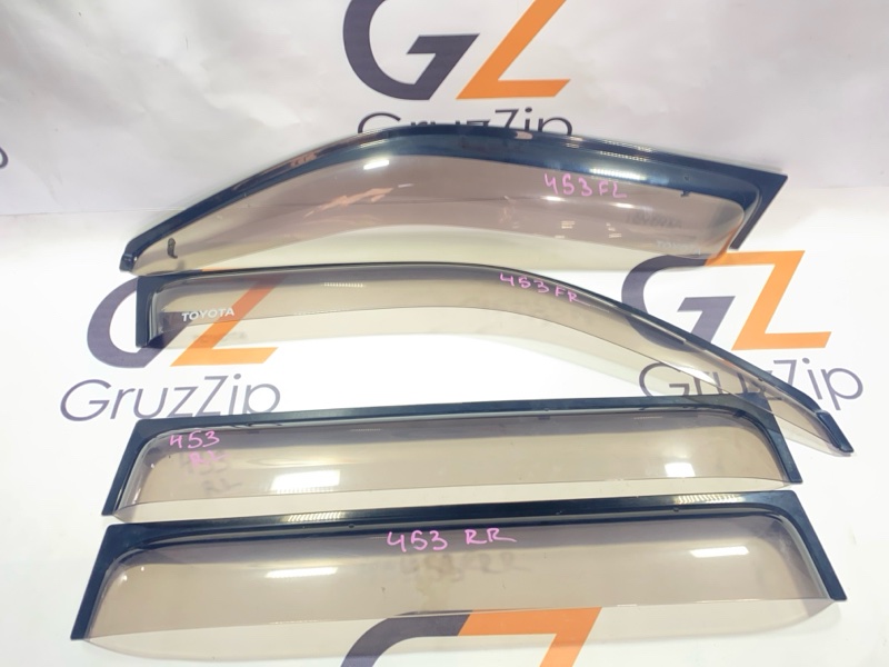 Ветровики комплект Toyota Land Cruiser UZJ100W 2UZ-FE 2005 (б/у)