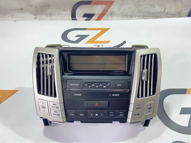 Блок управления климат контролем Toyota Harrier GSU35W 2GR-FE 2007 (б/у)