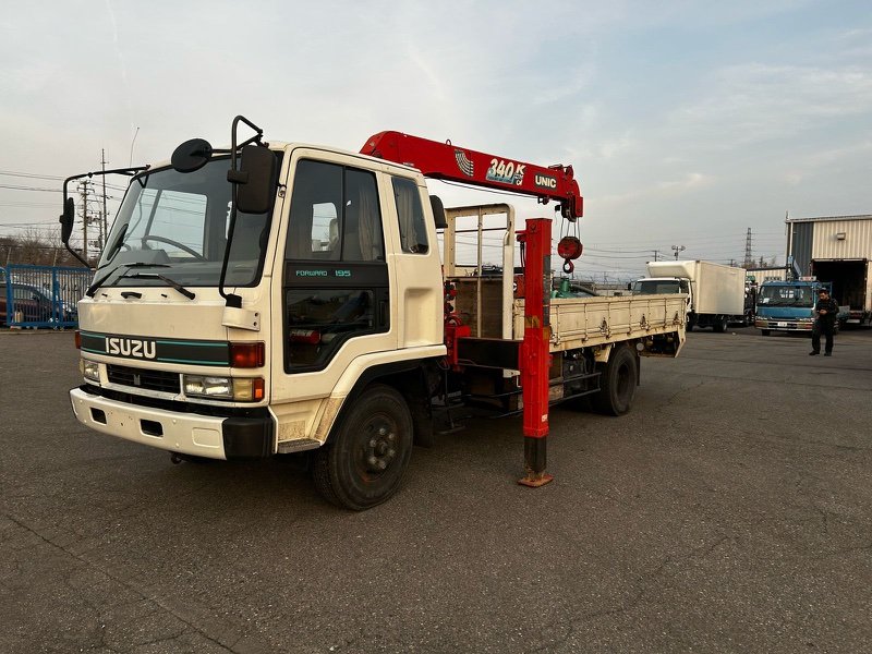 Кузов грузовой бортовой Isuzu Forward FRR32 6HE1 1993 (б/у)