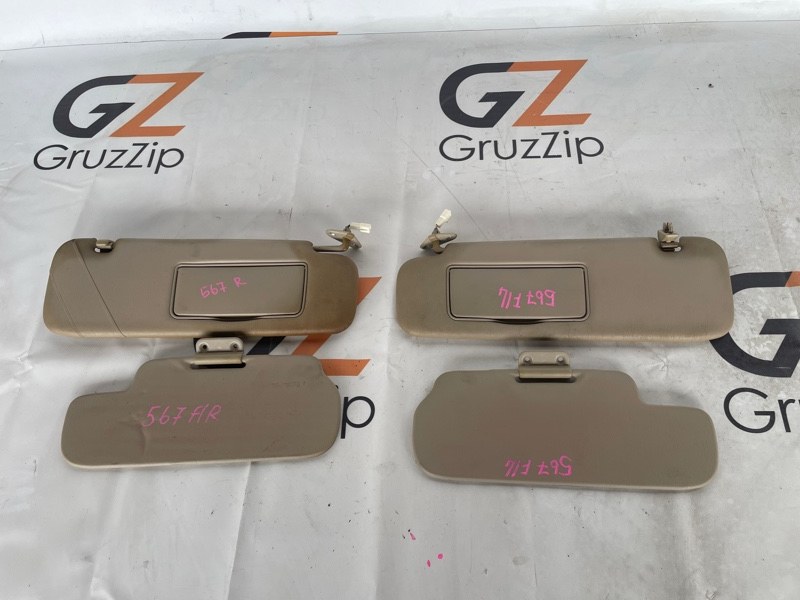 Козырек солнцезащитный Toyota Land Cruiser Cygnus UZJ100W 2UZ-FE 2002 (б/у)