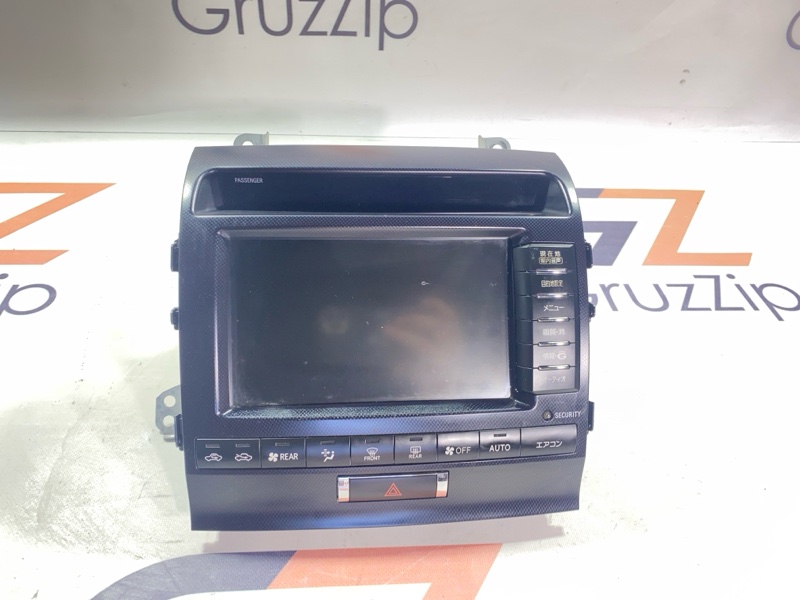 Блок управления климат контролем Toyota Land Cruiser UZJ200W 2UZ-FE 2008 (б/у)