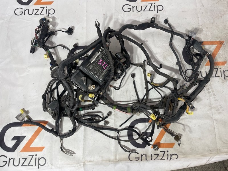 Коса под капотная Toyota Land Cruiser Cygnus UZJ100W 2UZ-FE 2001 (б/у)