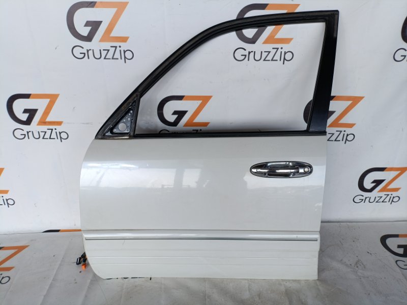 Дверь Toyota Land Cruiser Cygnus UZJ100W 2UZ-FE 2001 передняя левая (б/у)
