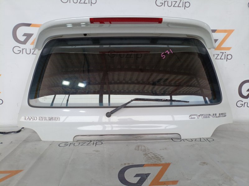 Дверь багажника ( 5-ая дверь ) Toyota Land Cruiser Cygnus UZJ100W 2UZ-FE 2001 (б/у)