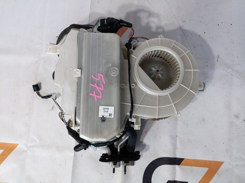 Печка в сборе Toyota Land Cruiser Prado GRJ121W 1GR-FE 2005 задняя (б/у)