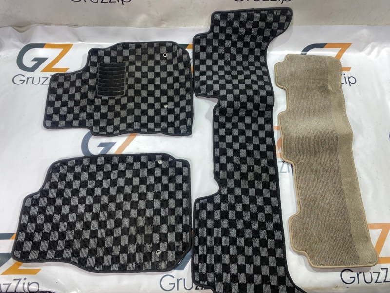 Коврики комплект Toyota Land Cruiser UZJ100W 2UZ-FE 2004 (б/у)