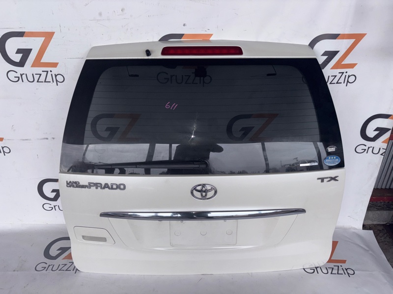 Дверь багажника ( 5-ая дверь ) Toyota Land Cruiser Prado GRJ120W 1GR-FE 2007 (б/у)