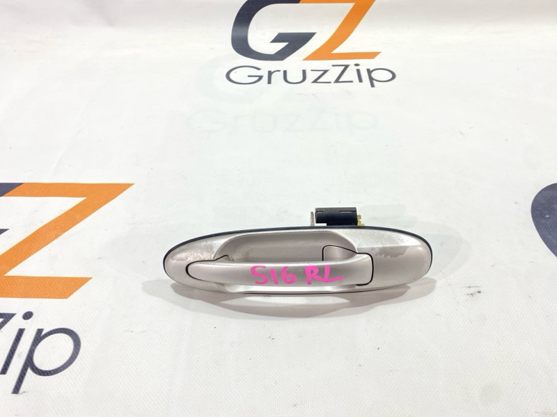 Ручка двери внешняя Toyota Land Cruiser HDJ101K 1HD-FTE 2000 задняя левая (б/у)