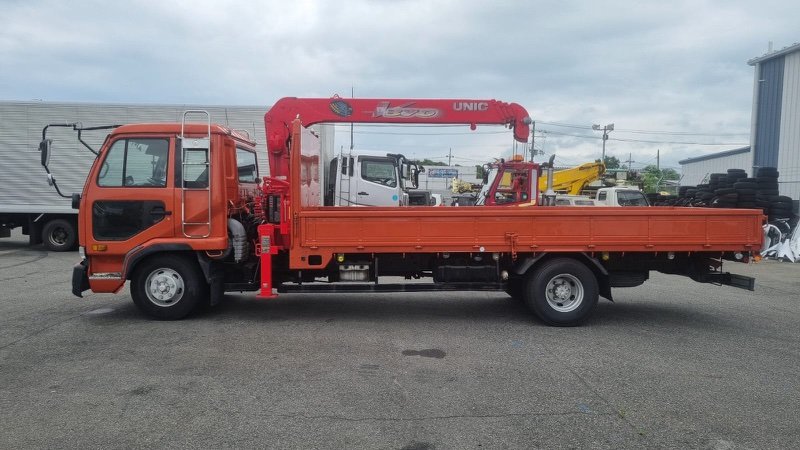 Кузов бортовой. Nissan Diesel Condor MK252K FE6 2002 (б/у)