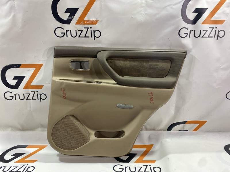 Дверная карта Toyota Land Cruiser UZJ100 2UZ-FE 1999 задняя правая (б/у)