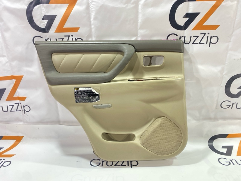 Дверная карта Toyota Land Cruiser UZJ100W 2UZ-FE 2004 задняя левая (б/у)