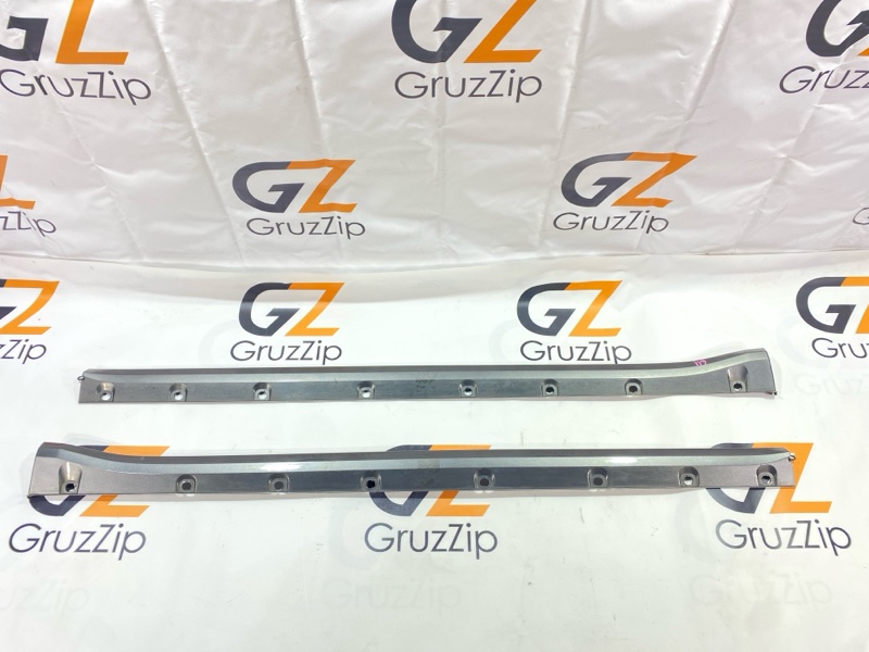 Накладка на порог Toyota Land Cruiser Prado GRJ120W 1GR-FE 2007 (б/у)