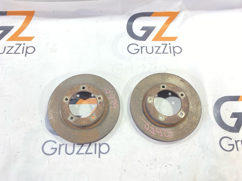 Тормозной диск Toyota Land Cruiser Cygnus UZJ100W 2UZ-FE 1999 передний (б/у)