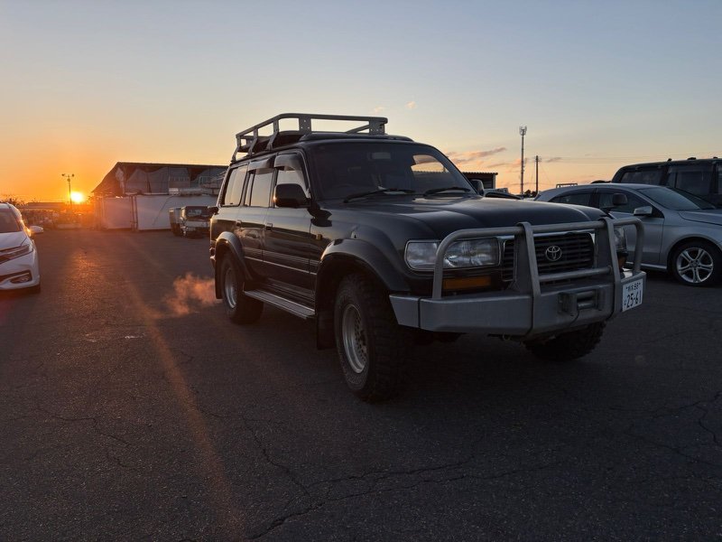 Бампер Toyota Land Cruiser FZJ80G 1FZ-FE 1992 передний (б/у)