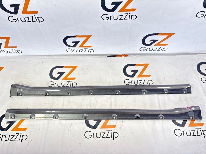 Накладка на порог Toyota Land Cruiser Prado GRJ120W 1GR-FE 2008 (б/у)