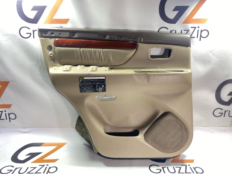 Дверная карта Toyota Land Cruiser Cygnus UZJ100W 2UZ-FE 1999 задняя левая (б/у)