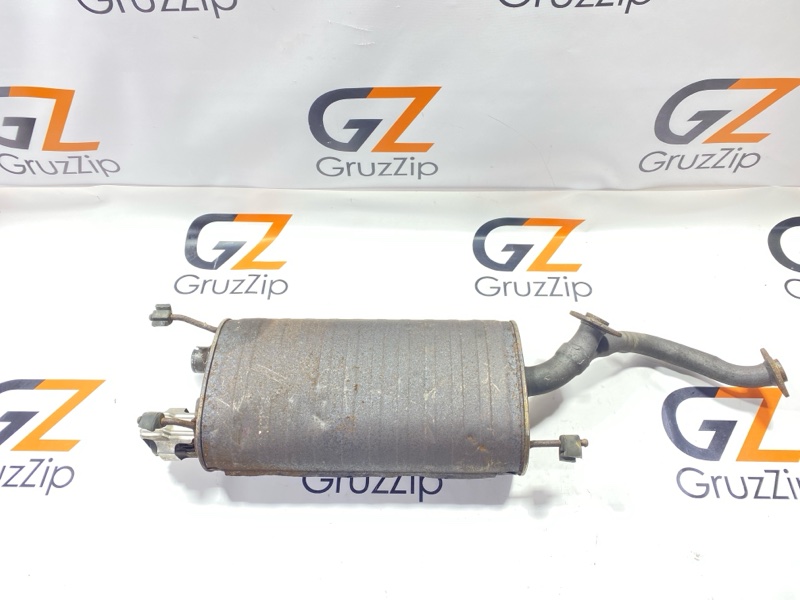 Бочка глушителя Toyota Land Cruiser Cygnus UZJ100W 2UZ-FE 1999 (б/у)