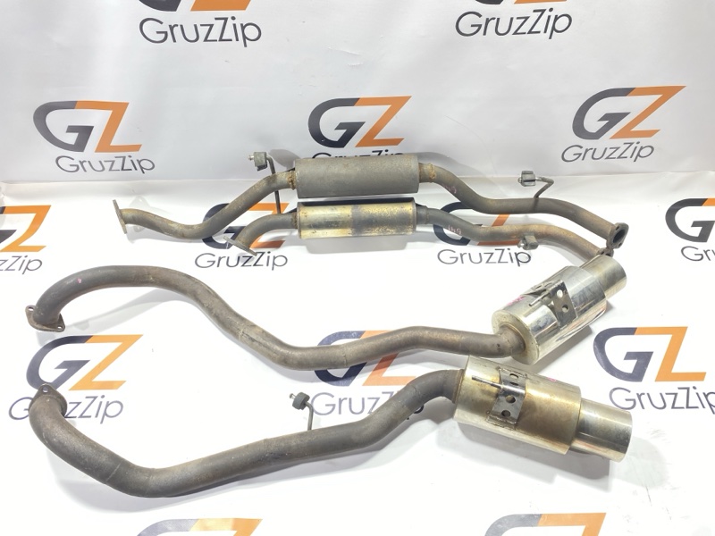 Глушитель Toyota Land Cruiser Cygnus UZJ100W 2UZ-FE 1999 (б/у)