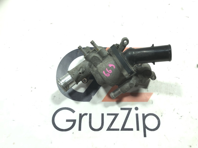 Корпус термостата Toyota Land Cruiser Prado GRJ120W 1GR-FE 2008 (б/у)