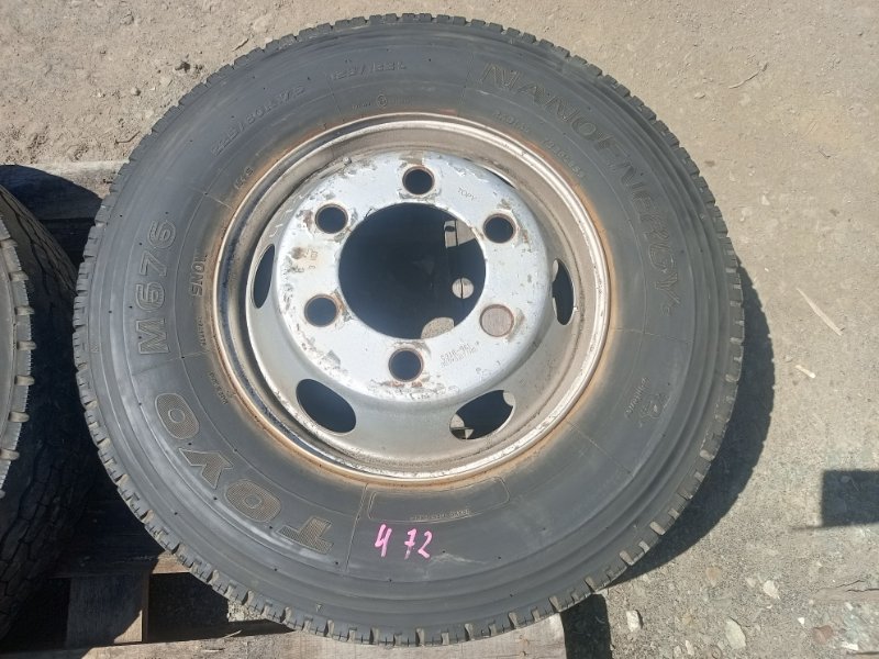 Шина 225/90 R17.5 Mitsubishi Fuso Fighter FK61HK 6M61 2002 (б/у)