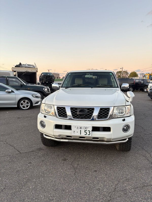 Защитная дуга Nissan Safari WFGY61 TB48DE 2006 передняя (б/у)