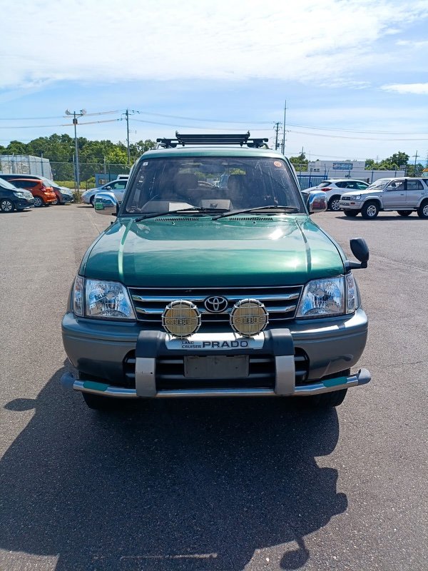 Автомобиль Toyota Land Cruiser Prado KZJ95W 1KZ-TE 1997 года в разбор