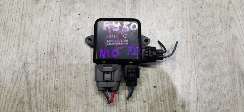 Блок управления радиатором двс NISSAN FUGA PY50 VQ35DE A18700A28001 контрактная