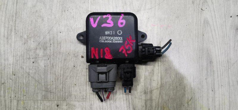 Блок управления радиатором двс NISSAN SKYLINE V36 VQ25HR A18700A28001 контрактная