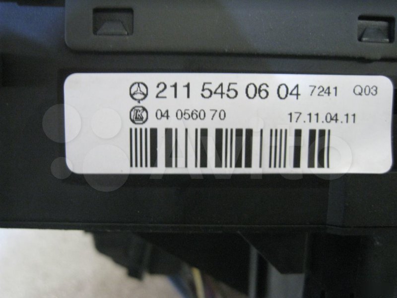 Переключатель света Mercedes W211 E-Class Переключатель света Mercedes W211 E-Class