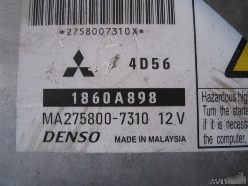 Блок управления электронный ЭБУ L200