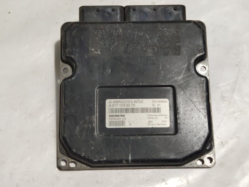 Блок управления ДВС ЭБУ Mercedes W203 2000-2006 1.8 A2741539097 Б/У