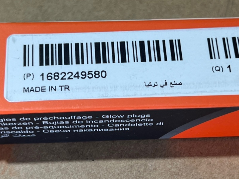 Свеча накала Ducato Daily Patriot 244 / 250 / 290 / 3 / 4 / 5 / 6 2.3 JTD - 3.0 HDi