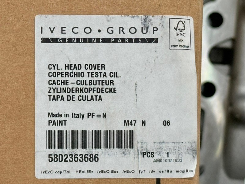 Крышка клапанная ГБЦ Ducato 244 250 2.3 JTD