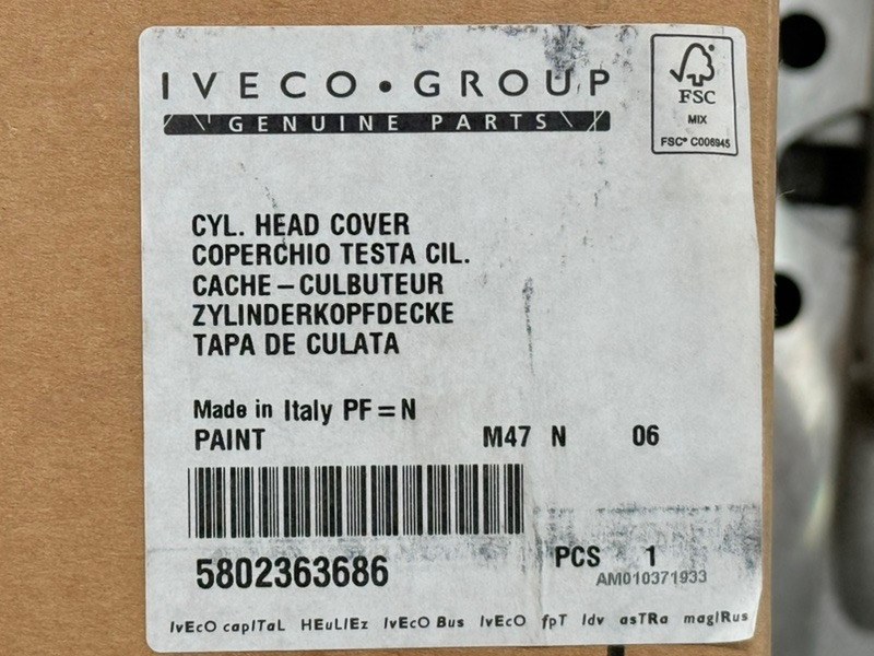 Крышка клапанная ГБЦ Ducato 244 250 2.3 JTD