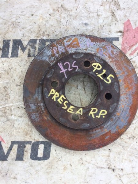 диск тормозной NISSAN PRESEA R11 GA15DE 1995-1999 передний 39333